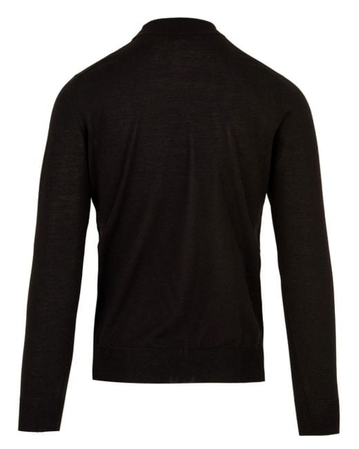 Sweaters Black Filippo De Laurentis de hombre