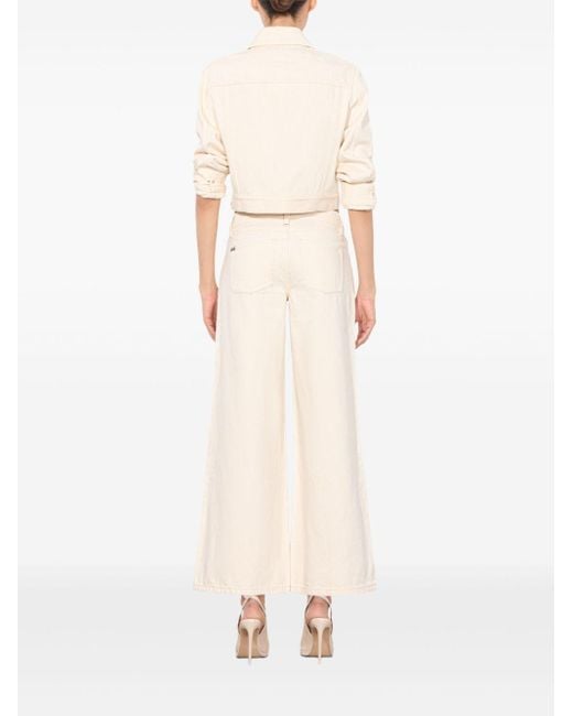Alice + Olivia Slay Ligners Pantalons Alice + Olivia en coloris White