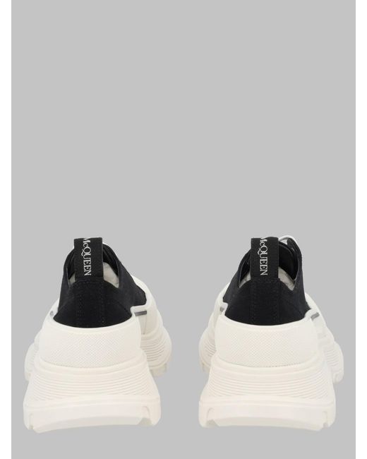 McQueen Metallic Platform Low-Top Sneakers