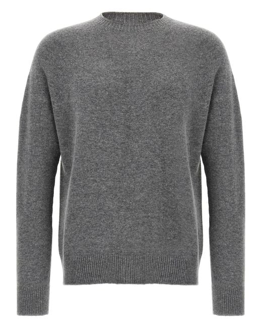 Cashmere Wool Sweater Jil Sander de hombre de color Gray