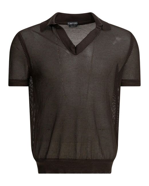 Tom Ford Poloshirts in het Black voor heren