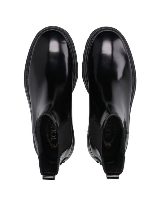 Tod's Black Boots for men