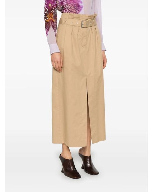 Dries Van Noten Natural Seaches Long 1147 W.W.Skirt