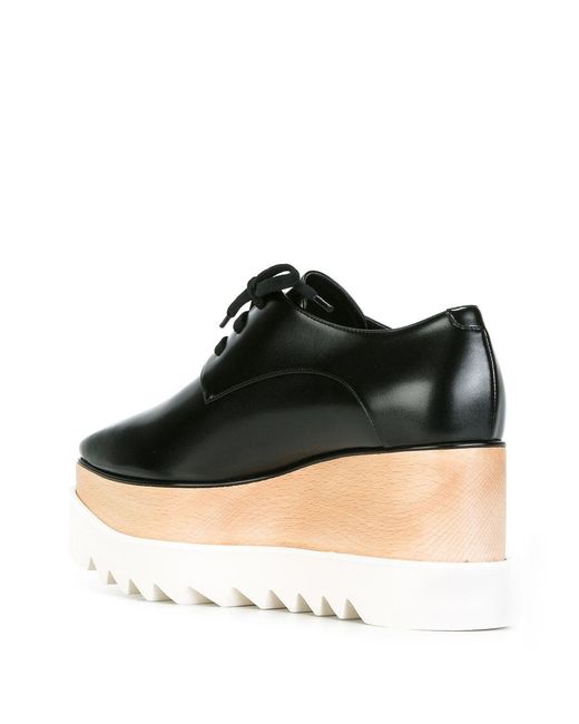 Stella McCartney Black Stella Mc Cartney Elyse Plattform Brogues