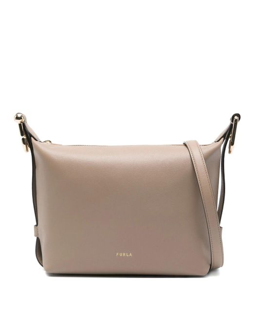 Furla Gray Tonie Mini Hobo