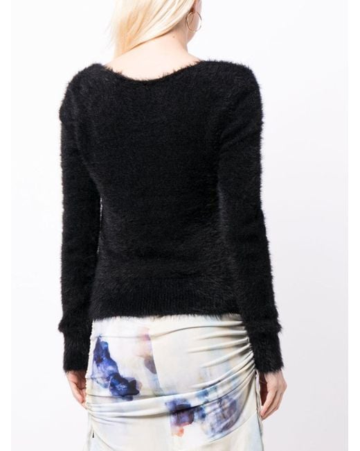 Dries Van Noten Black 04380-Teron 7703 W.K.Sweater Clothing