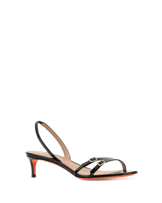 Santoni Multicolor Leather Virna Sandals