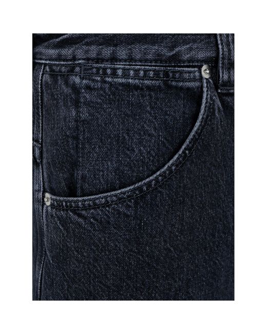 Gucci Wide-Leg Denim Jeans in Blue für Herren