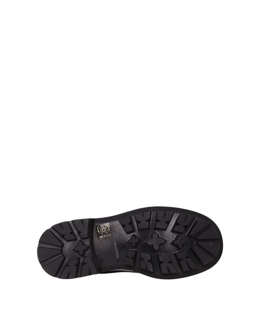 McQueen Black Stivaletti Uomo Pelle Nero for men