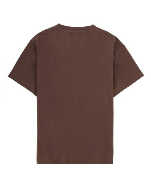 Palm Angels Brown T Shirt "Bear"