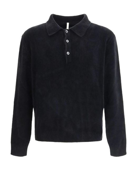 sunflower Blue Chenile Polo for men