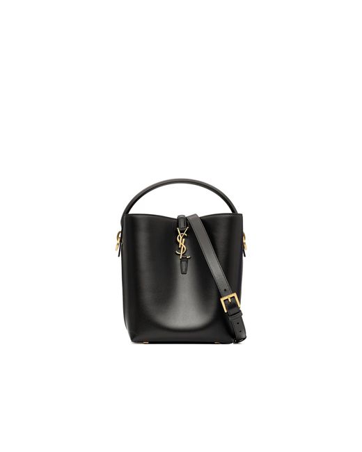Saint Laurent Le 37 Lederen Medium Emmertas in het Black