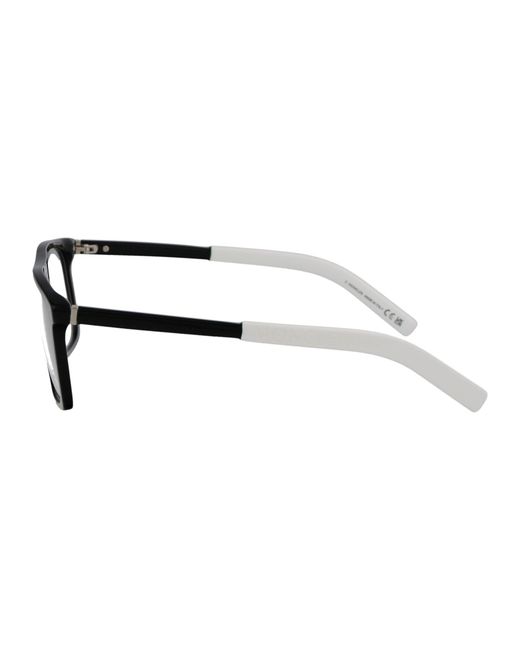 Moncler Black Square Optical Ml5206 001 for men