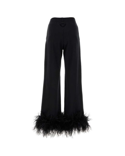 Prada Black Wide Trousers
