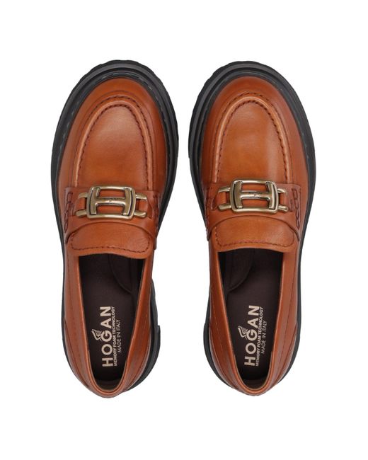 Hogan Brown Sandals