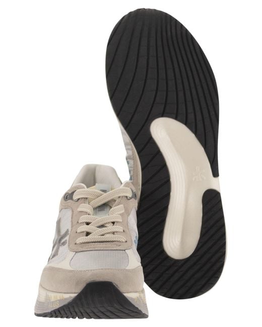 Premiata White Moerun 8079 Sneakers