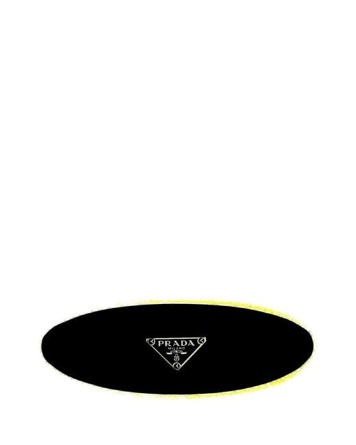 Prada Black Fabric Hair Clip