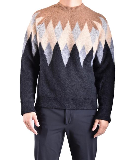 Laneus Black Sweaters for men