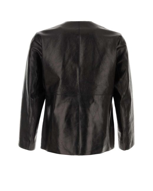 NAMACHEKO Black Leather Jacket