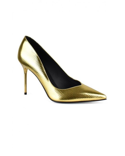Balmain Hoge Hakken in het Metallic