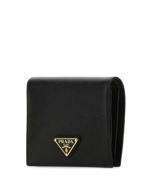 Prada Black Leather Wallet