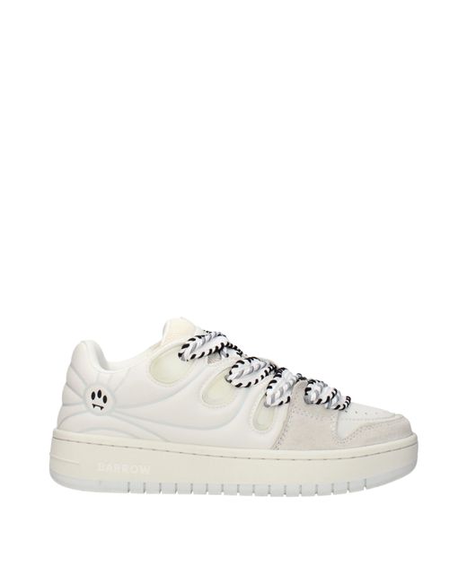 Barrow White Sneakers Skate Leather/Light