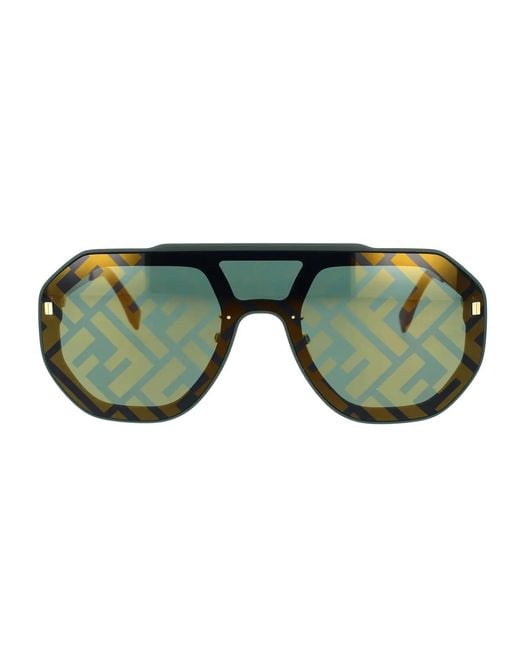 Fendi Green Sunglasses