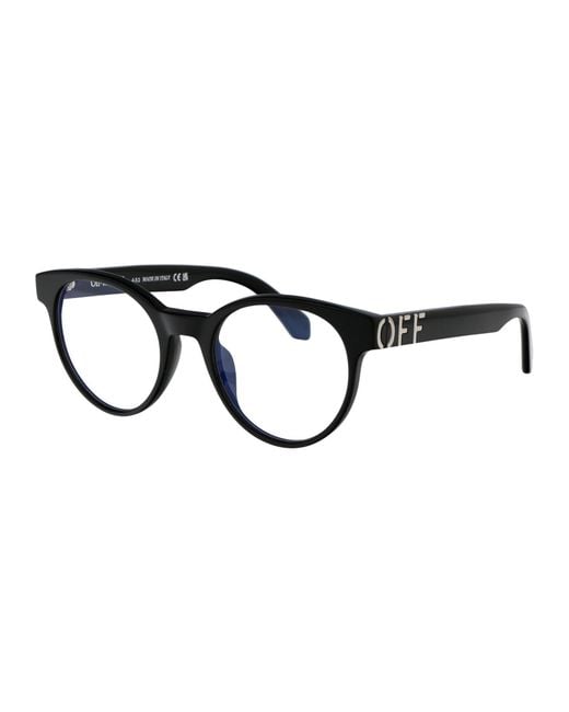 Off-White c/o Virgil Abloh Black Acetate Glasses