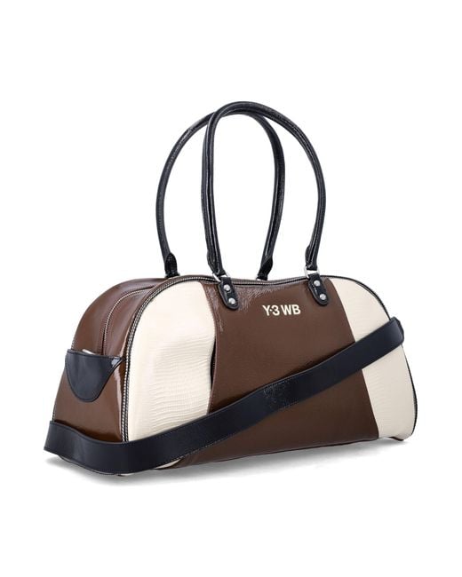 Adidas Originals Black Refined Retro-Inspired Bowling Handbag