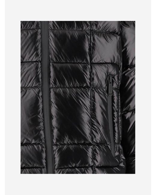 DSquared² Black Puffer Bomber Jacket