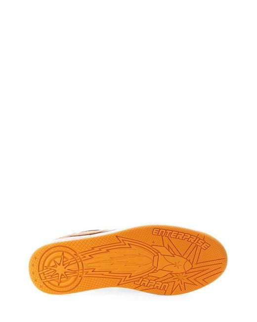 ENTERPRISE JAPAN Orange Ej Rocket Sneaker for men
