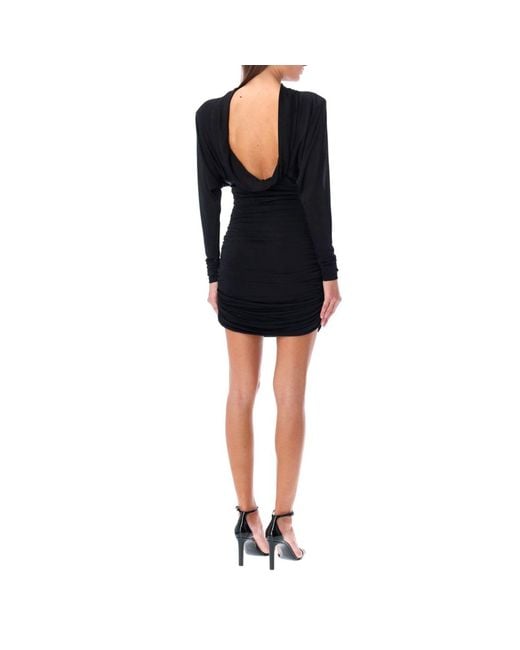 Saint Laurent Black Short Dresses