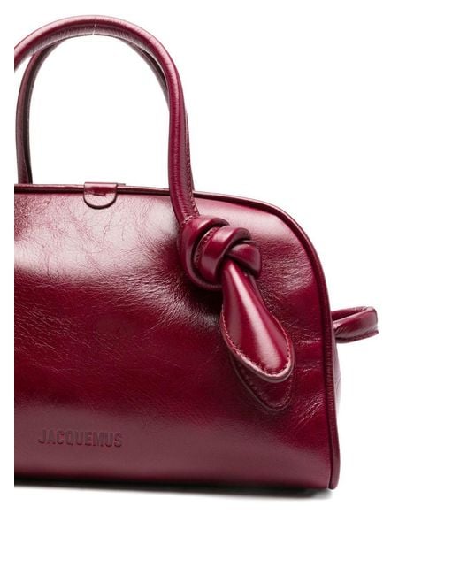 Jacquemus Purple Le Petit Turismo Handbag