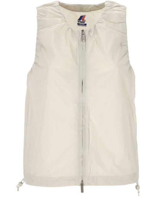 Alize Black Top K-Way de color White