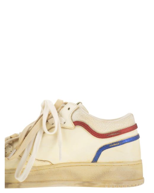 Autry Med Way Leder -Turnschuhe in Natural für Herren