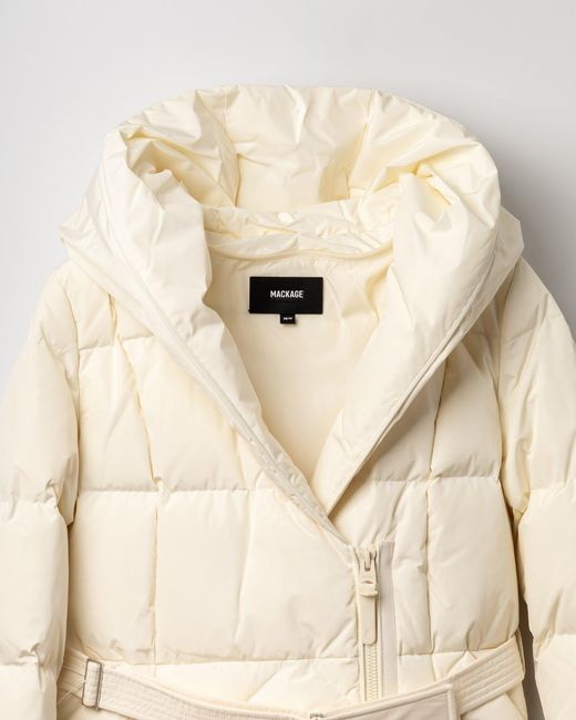 Abrigos Blanco Mackage de color Natural