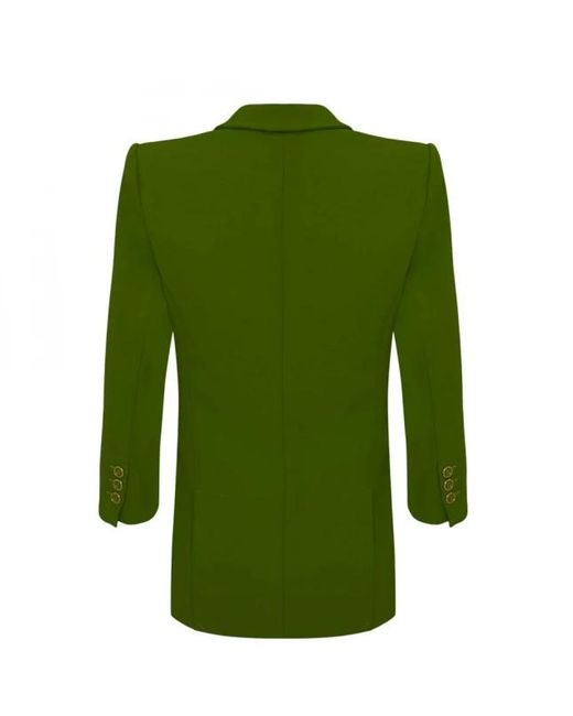 Elisabetta Franchi Green Jacket