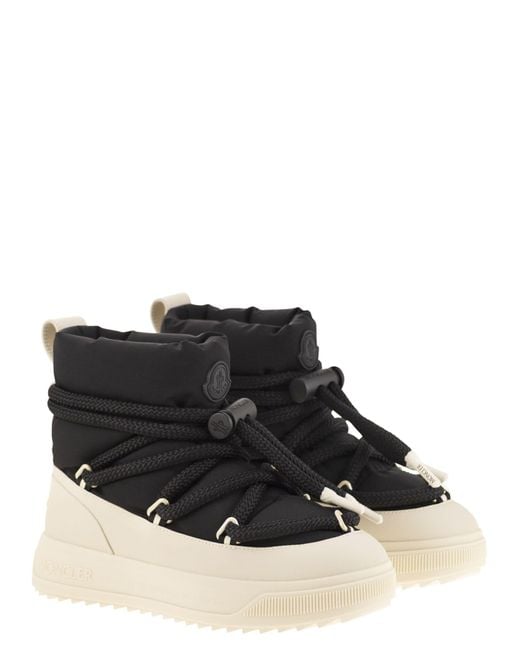 Moncler Black Altive Mid Snow Boots