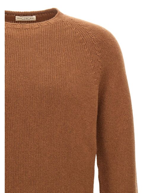 Crew Neck Pull Ma'ry'ya pour homme en coloris Brown