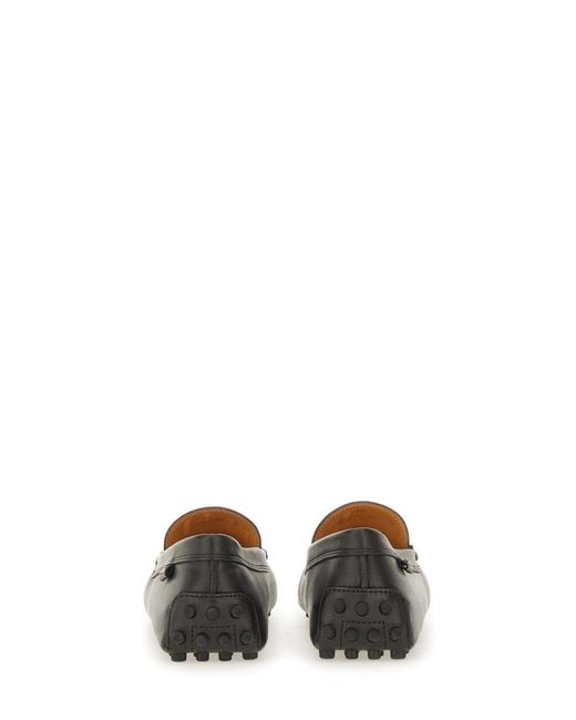 Tod's Black Gommino Loafers
