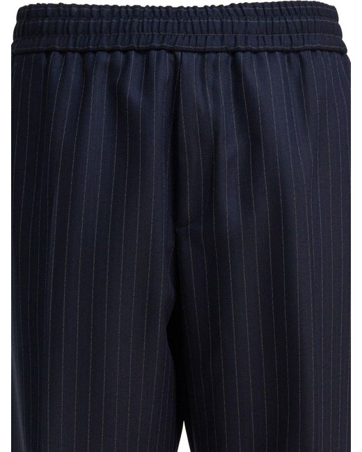 Golden Goose Deluxe Brand Gouden Ganzenwol joggingbroek in het Blue voor heren