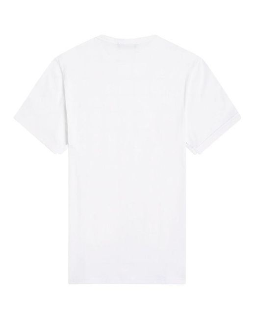 Fred Perry White Ringer T-Shirt