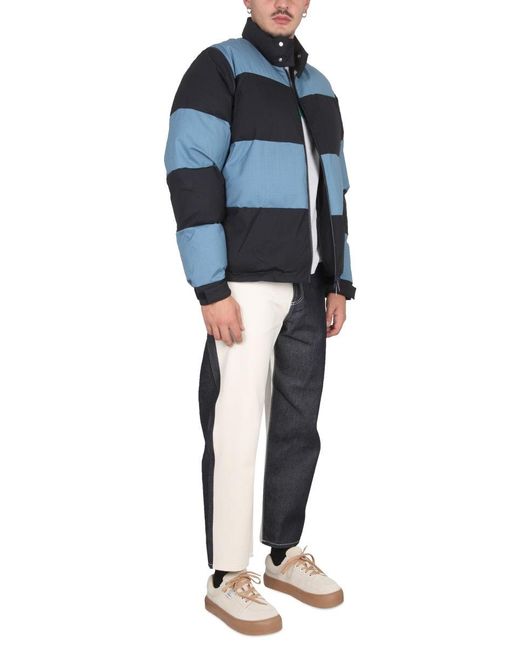 Sunnei Blue Down Panel Jacket