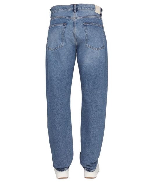 Séfr Blue Twisted Jeans for men