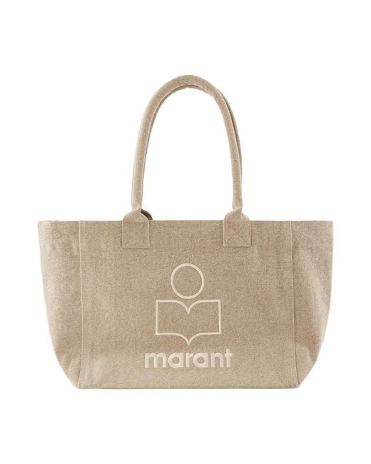 Bag d'épaule Yenky Cotton Beige Isabel Marant en coloris Natural
