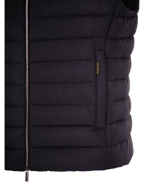 Moorer Blue Calaf S3 Goose Down Vest for men