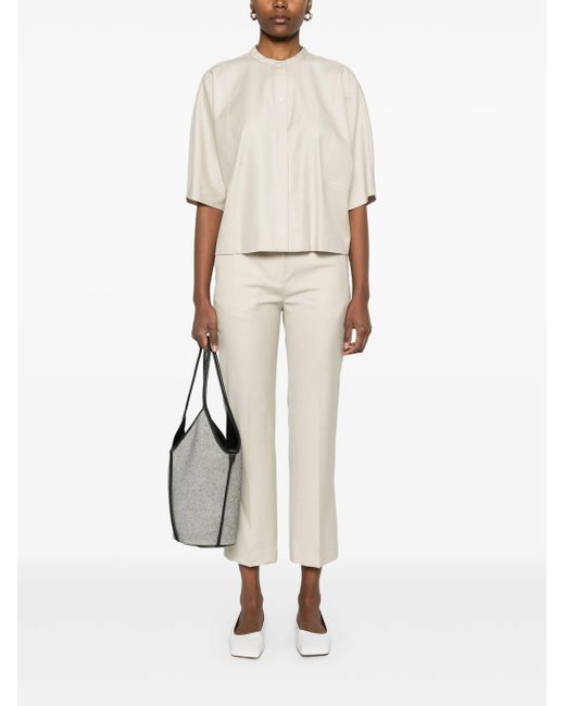 Loulou de Saison Red Cropped Trousers