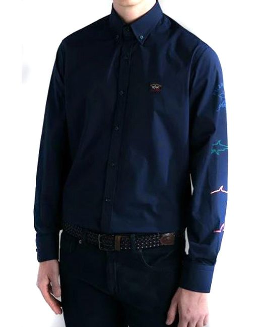 Paul & Shark Blue Shirts for men
