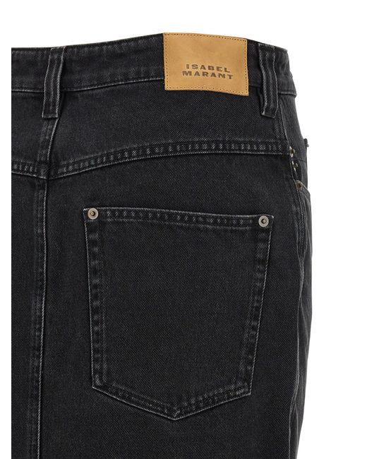 Isabel Marant Black 'Pavina' Skirt