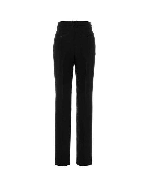 Saint Laurent Black Wool Pant